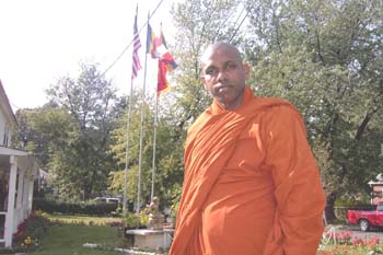 2002 April infront of the Buddhist centre at Meryland in washington DC.jpg